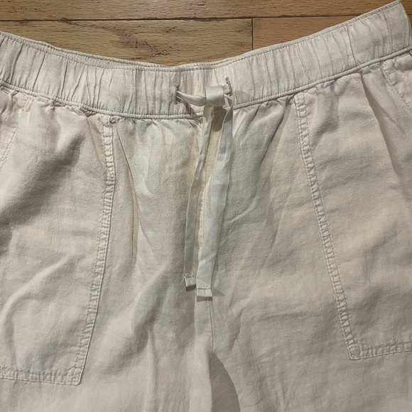 Brand New Pilcro Linen Drawstring Cropped Pants - Picture 9 of 15